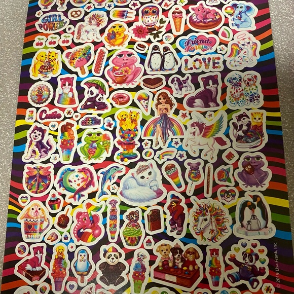 Listing for 2 Lisa Frank sticker booklet. Brand new - Picture 6 of 7